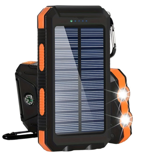 10000mAh Portable Solar Power Bank with Dual USB - UrbanNest Co