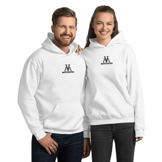 Embroided Motovated Hoodie - UrbanNest Co