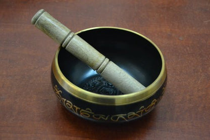 Handmade Nepal Tibetan Buddhist Brass Singing Bowl - UrbanNest Co