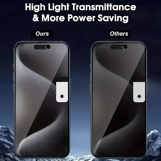 NNBILI 4Pcs Complete Coverage Tempered Glass Screen Protectors Designed For Various For iPhone 17 16 15 14 13 12 11Pro MAX Phone - UrbanNest Co