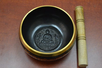Handmade Nepal Tibetan Buddhist Brass Singing Bowl - UrbanNest Co