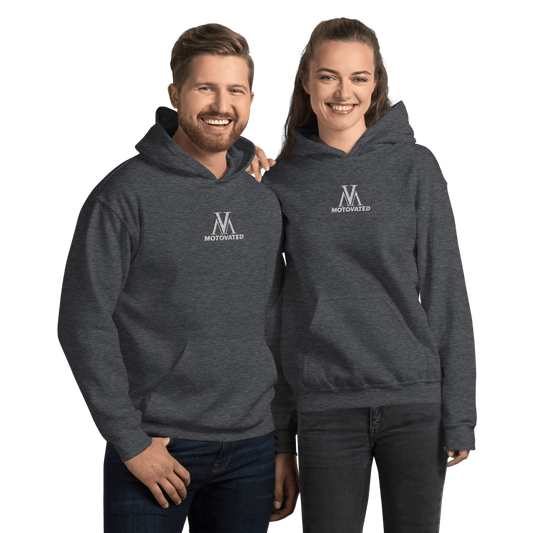 Embroided Motovated Hoodie - UrbanNest Co