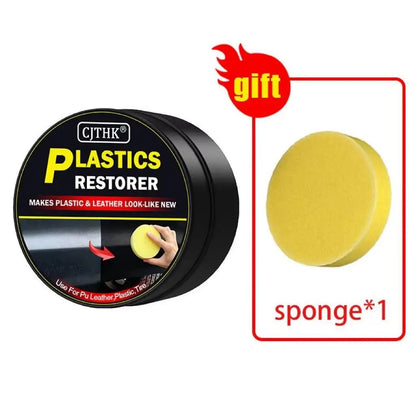 Car Plastic Restorer Back To Black Gloss Car Cleaning Products Plastic Leather Restore Auto Polish And Repair Coating Renovator - UrbanNest Co