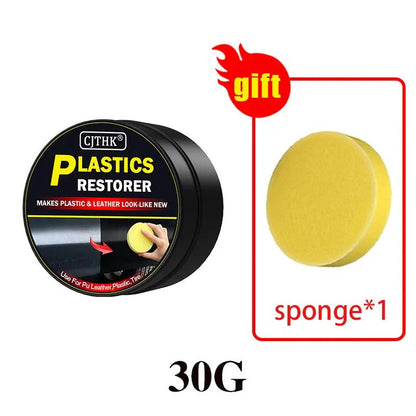 Car Plastic Restorer Back To Black Gloss Car Cleaning Products Plastic Leather Restore Auto Polish And Repair Coating Renovator - UrbanNest Co