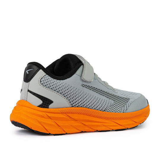 Tempo Boys Runner - Grey/Orange V Strap - UrbanNest Co