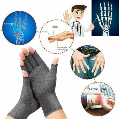 1 Pair Compression Arthritis Gloves Arthritic Joint Pain Relief Gloves - UrbanNest Co
