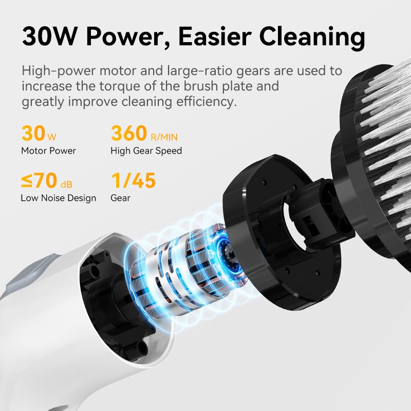 Cordless Electric Cleaning Brush 7 - in - 1 Bathroom Window Electric Spin Cleaner Kitchen Toilet Automotive Household Rotate Clean - UrbanNest Co