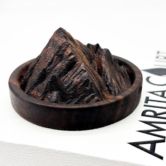 "Mt Donon" Black Walnut Wood Diffuser Piece | Waterless Diffusing | Natural Essential Oil - UrbanNest Co