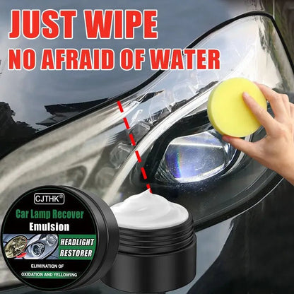Car Headlight Restoration Polishing Kits Headlamp Scratch Remover Repair Cleaning Paste Remove Oxidation Headlight Polish Liquid - UrbanNest Co