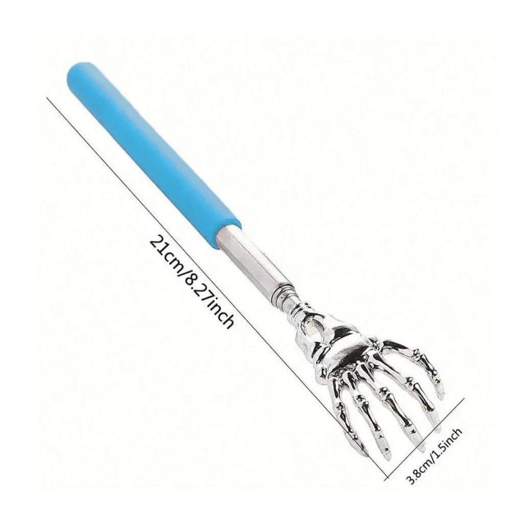 Portable Extendable Back Scratcher Stainless Steel Telescoping Back Scratcher for Both Human and Pets Extendable Back Massager - UrbanNest Co