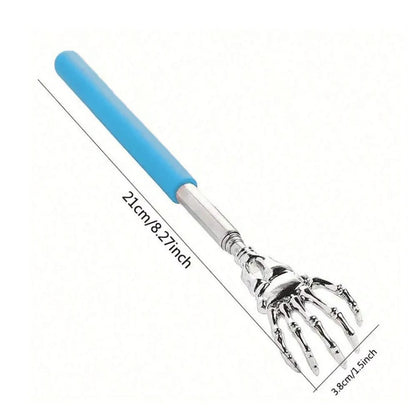 Portable Extendable Back Scratcher Stainless Steel Telescoping Back Scratcher for Both Human and Pets Extendable Back Massager - UrbanNest Co