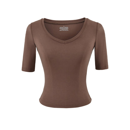 V - neck top for women - UrbanNest Co
