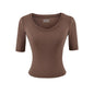 V - neck top for women - UrbanNest Co