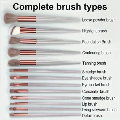 Makeup Brush Set Soft Fluffy Professiona Cosmetic Foundation Powder Eyeshadow Kabuki Blending Make Up Brush Beauty Tool Makeup - UrbanNest Co