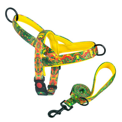 Dog Harness with Anti - Pulling Feature for Medium and Large Breeds, Lab, Golden Retriever, Dog Leash, Dog Chain - UrbanNest Co
