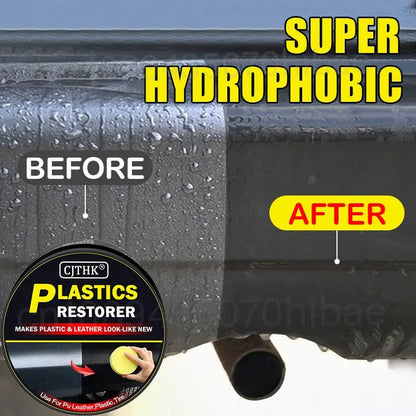 Car Plastic Restorer Back To Black Gloss Car Cleaning Products Plastic Leather Restore Auto Polish And Repair Coating Renovator - UrbanNest Co