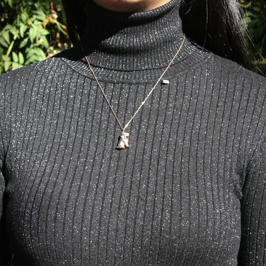 Dog Aroma Necklace | Energy & Healing | Diffusing on the go | Birthday Gift - UrbanNest Co