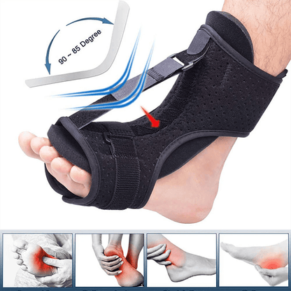 Plantar Fasciitis Night Splint Adjustable Foot Drop Ankle Brace - UrbanNest Co