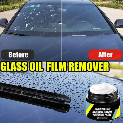 Car Glass Polish Coating Kit for Windshield Oil Film Removal Paste Car Glass Water Repellent Anti Rain Hydrophobic Cleaning Kits - UrbanNest Co