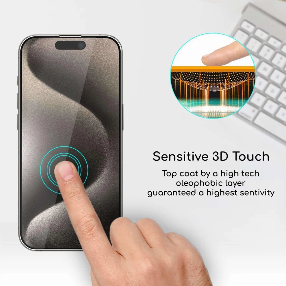 Clear Glass Film For iPhone 17 16 15 Pro Max Screen Protector For iPhone 11 12 13 14 15 Pro Tempered Glass iPhone13 Mini 16 Plus - UrbanNest Co