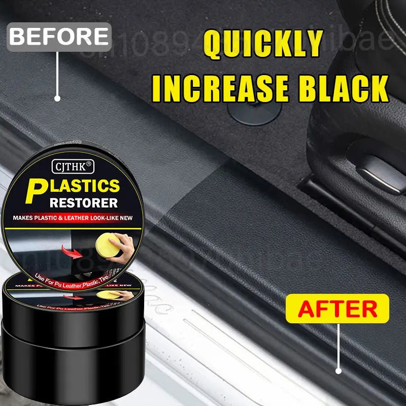 Car Plastic Restorer Back To Black Gloss Car Cleaning Products Plastic Leather Restore Auto Polish And Repair Coating Renovator - UrbanNest Co