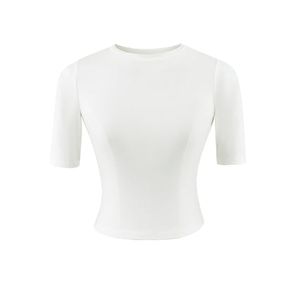 Round neck top for women - UrbanNest Co
