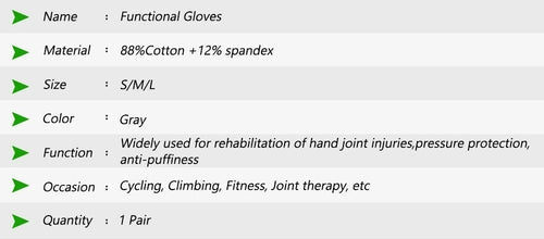 1 Pair Compression Arthritis Gloves Arthritic Joint Pain Relief Gloves - UrbanNest Co