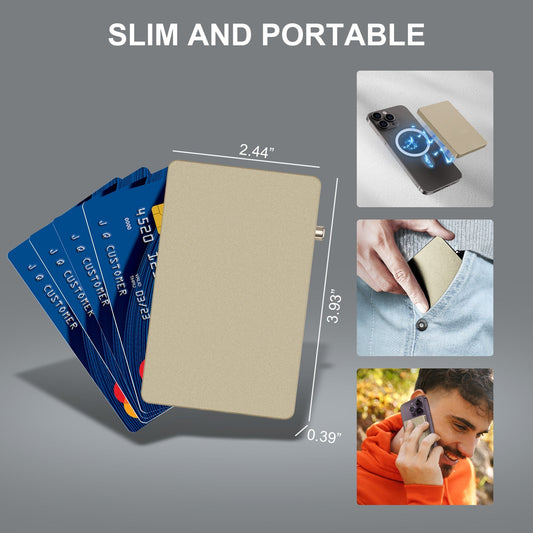 TOYFID All - Aluminum Pop Up Slide Rfid Slim Basic Card personalized wallet for men - UrbanNest Co