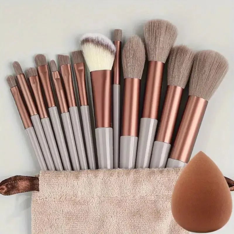 Makeup Brush Set Soft Fluffy Professiona Cosmetic Foundation Powder Eyeshadow Kabuki Blending Make Up Brush Beauty Tool Makeup - UrbanNest Co