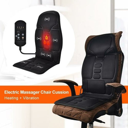 Portable Vibrating Heat Therapy Massage Cushion Mattress - UrbanNest Co
