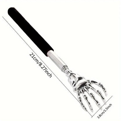 Portable Extendable Back Scratcher Stainless Steel Telescoping Back Scratcher for Both Human and Pets Extendable Back Massager - UrbanNest Co