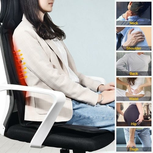 Portable Vibrating Heat Therapy Massage Cushion Mattress - UrbanNest Co