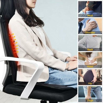 Portable Vibrating Heat Therapy Massage Cushion Mattress - UrbanNest Co