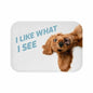 Funny Dog Looking Up Bath Mat - UrbanNest Co