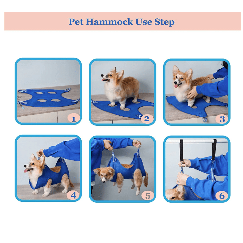 Cat Grooming Restraint Bag with Hammock - UrbanNest Co