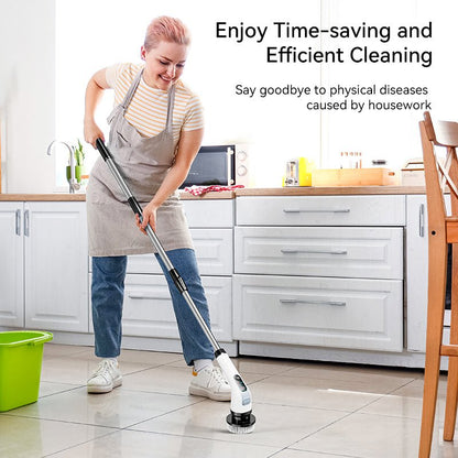 Cordless Electric Cleaning Brush 7 - in - 1 Bathroom Window Electric Spin Cleaner Kitchen Toilet Automotive Household Rotate Clean - UrbanNest Co