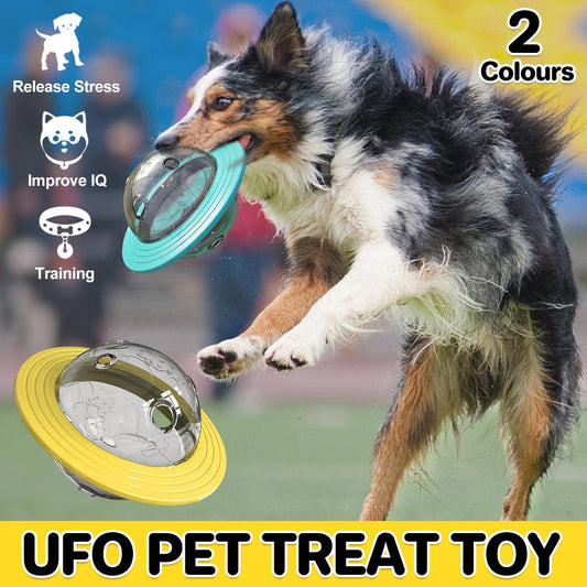 Leaky Ball Teething Toy Frisbee for Dogs and Cats Training Interactive Pet Toy-0